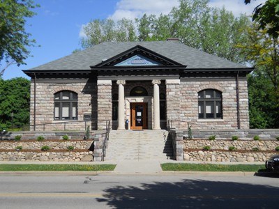 Front of Library